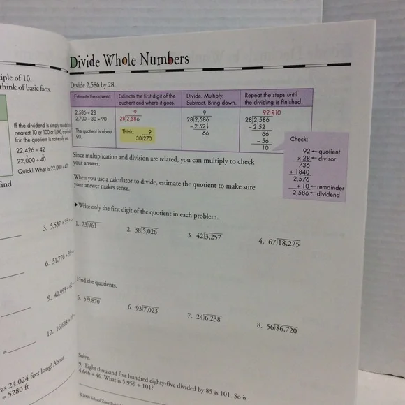 Test Prep/ Math Basics Grade 6th - Picture 9 of 13